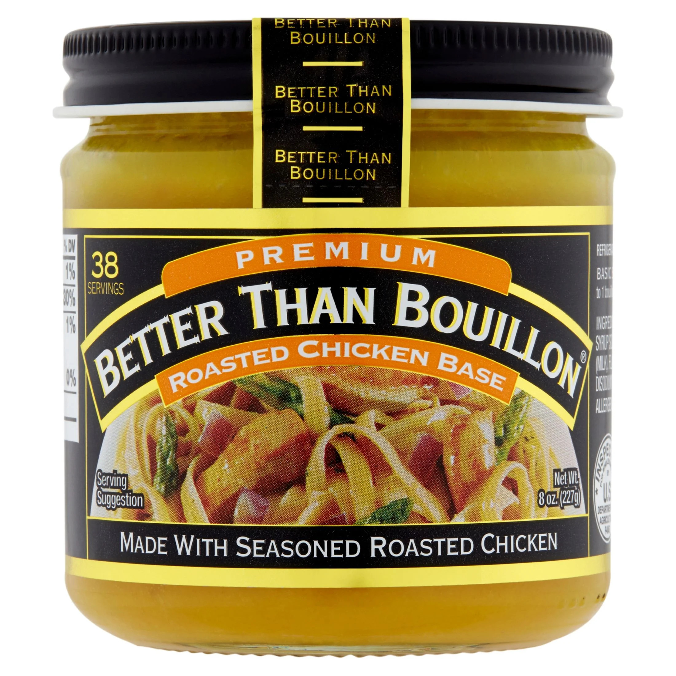 Better Than Bouillon Premium Roasted Chicken Base, Shelf-Stable, 8 oz Jar | Walmart (US)