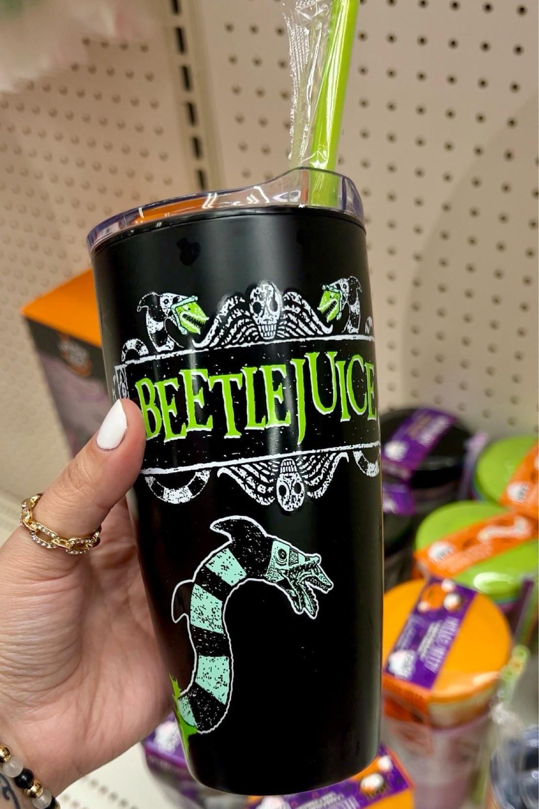 Zak Designs 20 fl oz Halloween Straw Tumbler Beetlejuice

#LTKSeasonal #LTKHalloween #LTKKids
