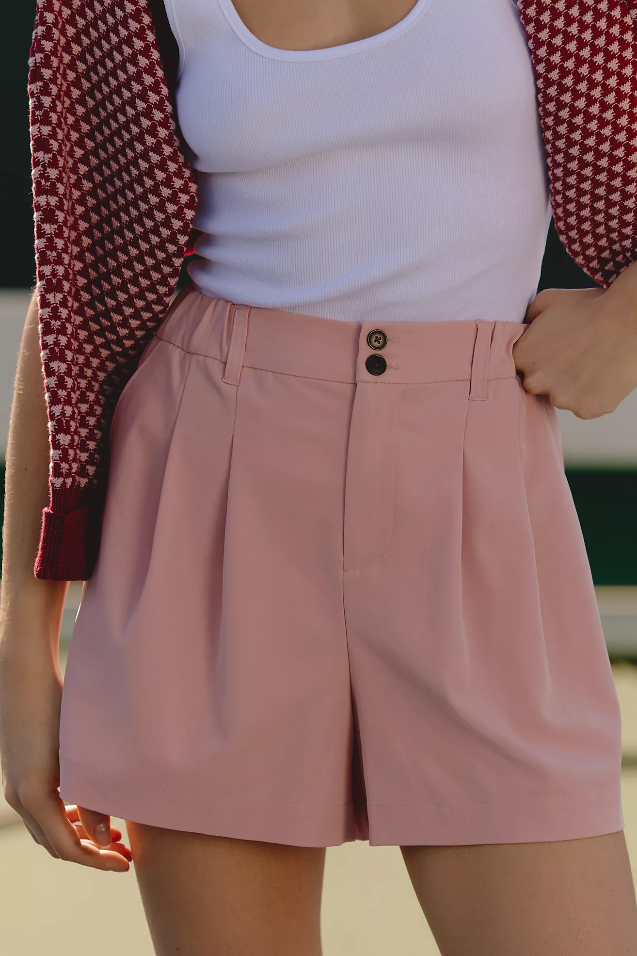Varley Tansey Woven Shorts | Anthropologie (US)