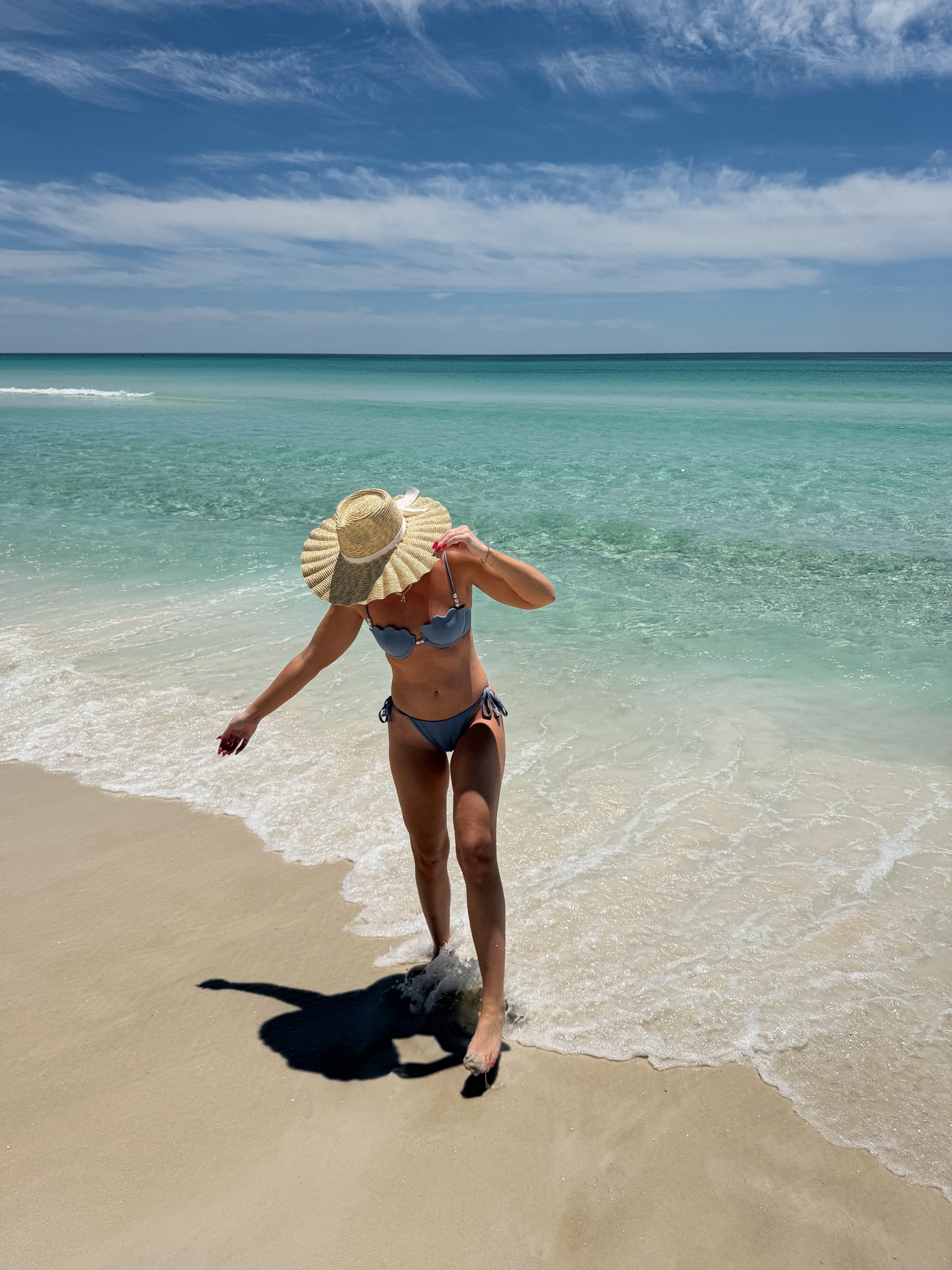 Beach day ootd - this bathing suit is so flattering!! 

Swimsuit, bikini 

#LTKootd #LTKSwim #LTKTravel