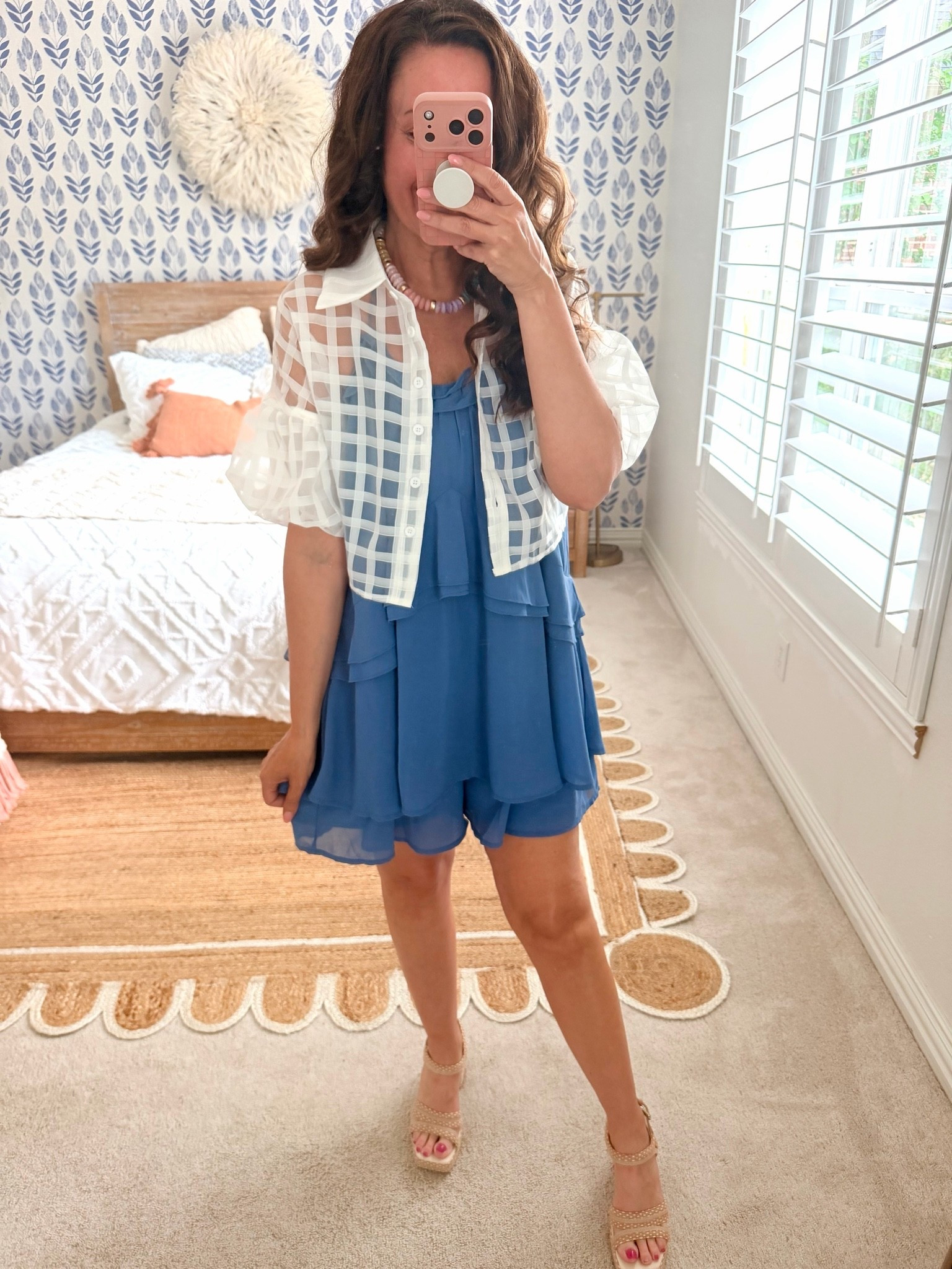 Wearing a small in this adorable Amazon romper. Used my favorite body makeup coverage on my chest and shoulders snd added just a hint of shimmer
.

#LTKdayinmylife #LTKootd #LTKmomlife