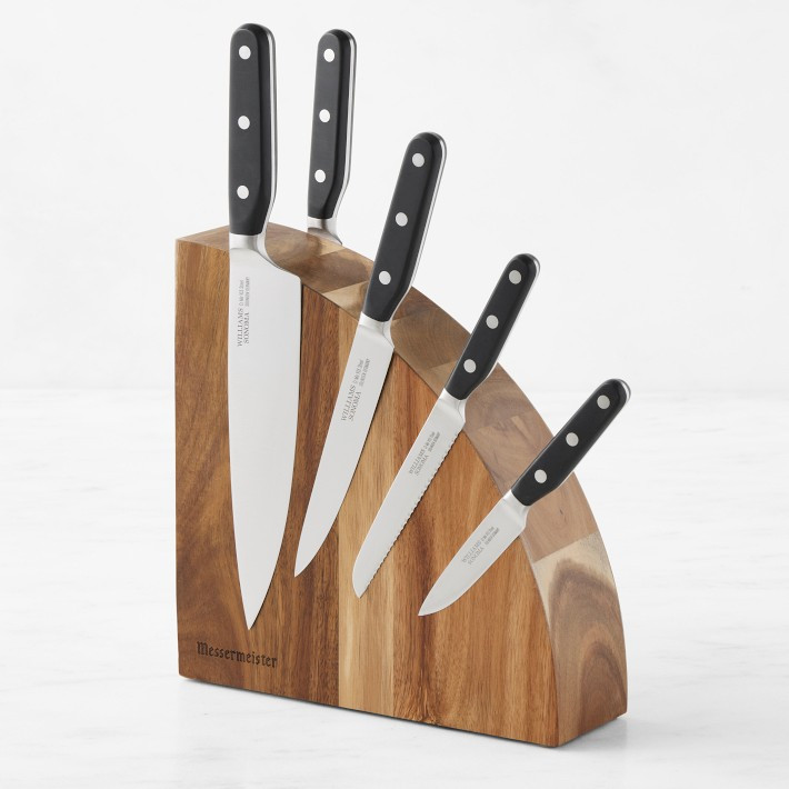 Messermeister Magnetic Block, Acacia | Williams-Sonoma