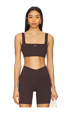 437 The Square Sports Bra in Espresso from Revolve.com | Revolve Clothing (Global)