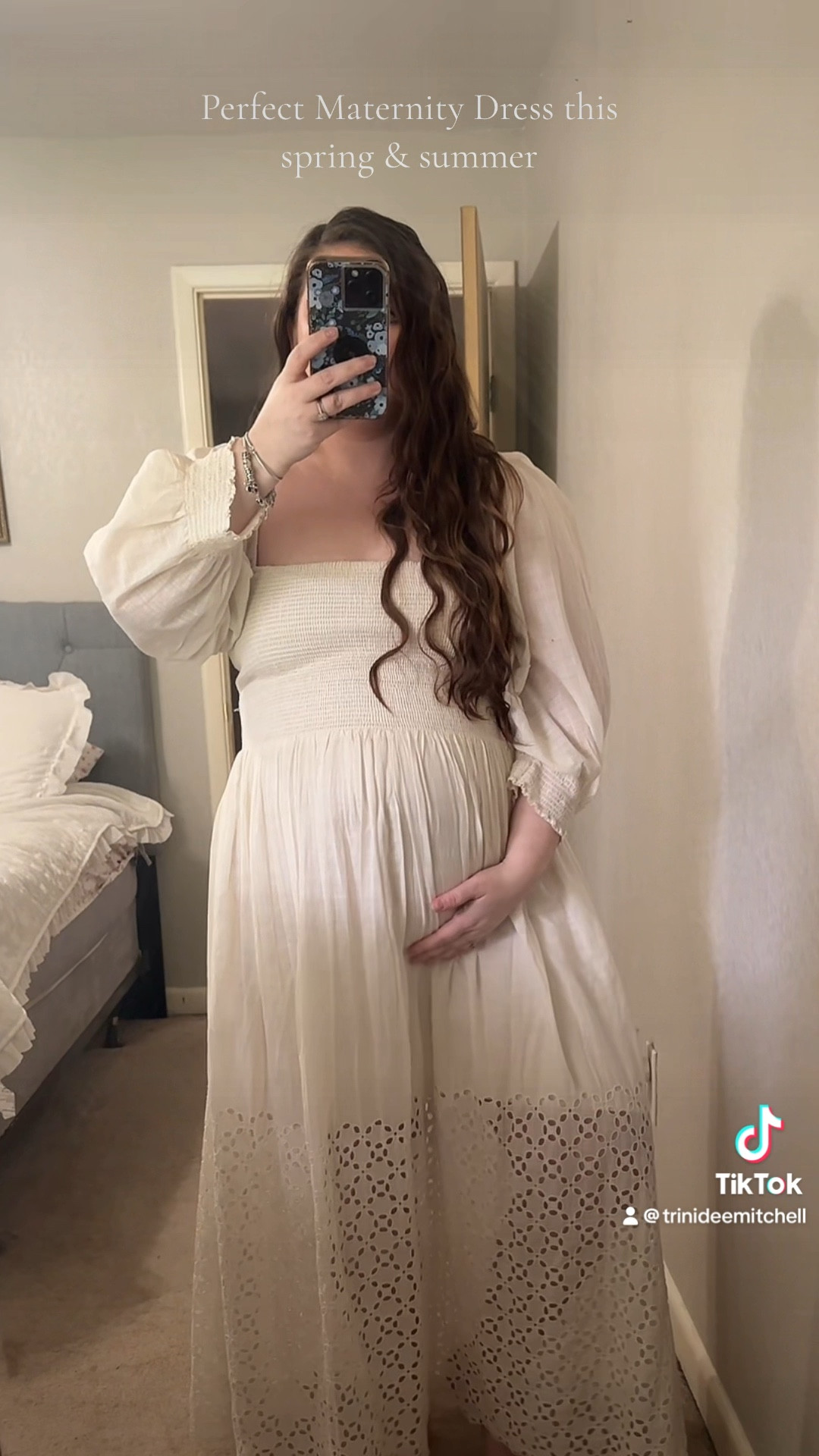 Perfect maternity photo dress or even for brides this spring and summer 
Wore size XL


#LTKmidsize #LTKwedding #LTKbump