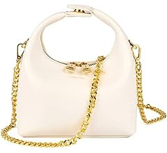 Small Top Handbags for Women, Soft Vegan Leather Shoulder Hobo Crossbody Bag, Mini Purses Casual Dum | Amazon (US)