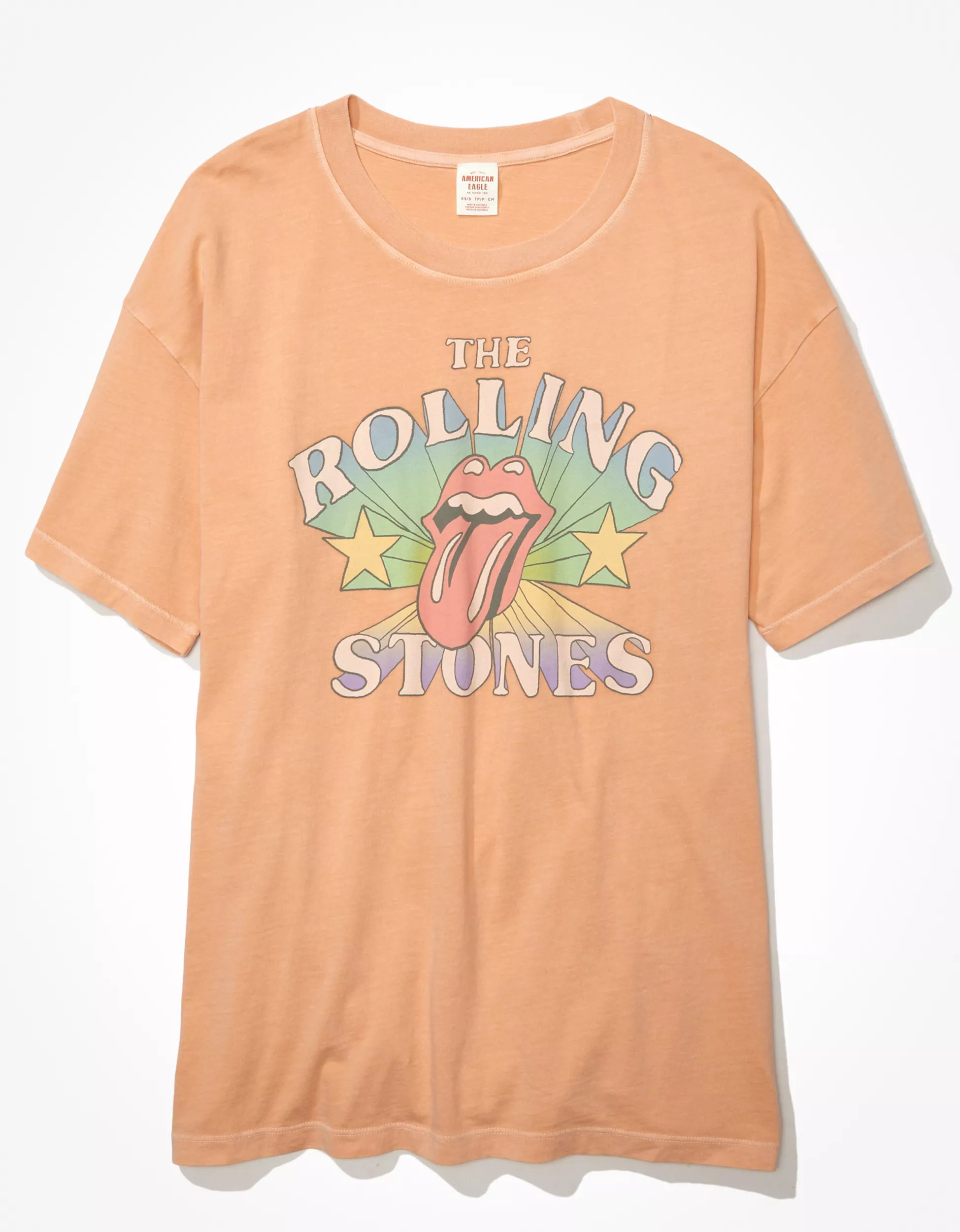 AE Oversized Rolling Stones Graphic Tee | American Eagle Outfitters (US & CA)