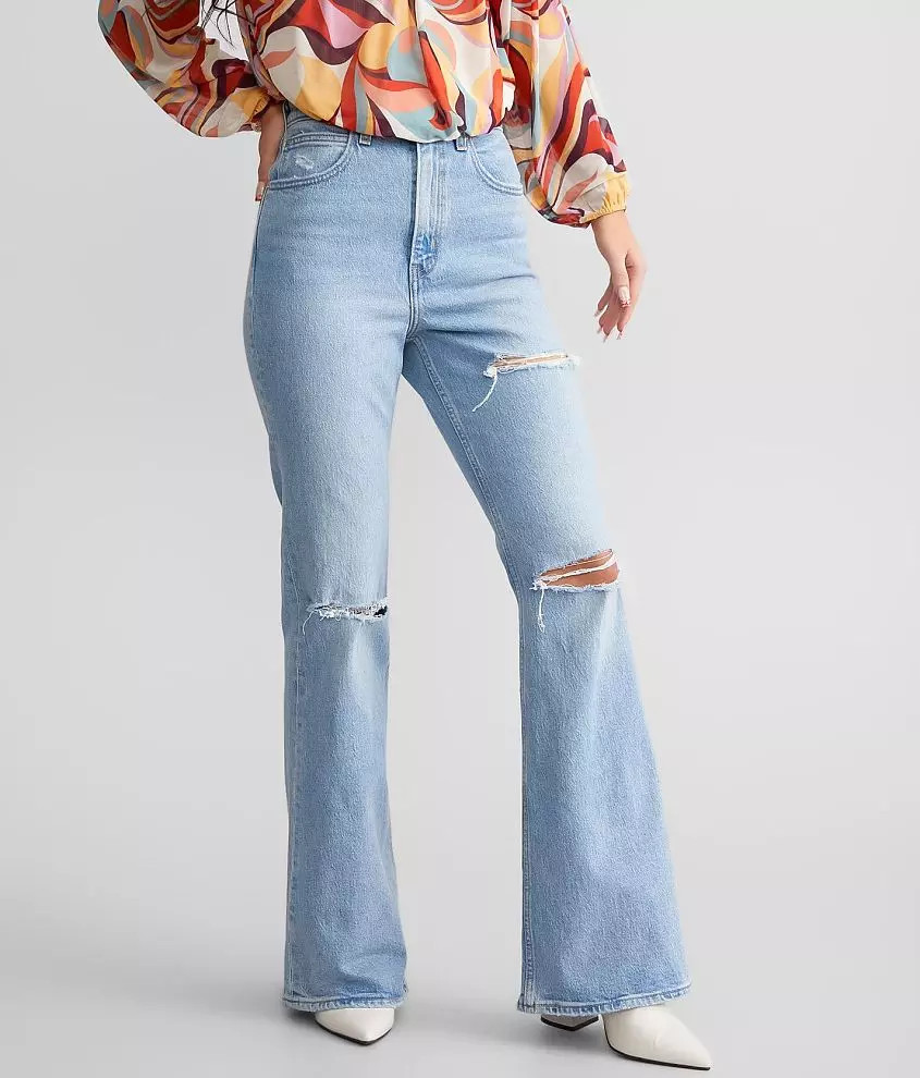 70's High Rise Flare Jean | Buckle