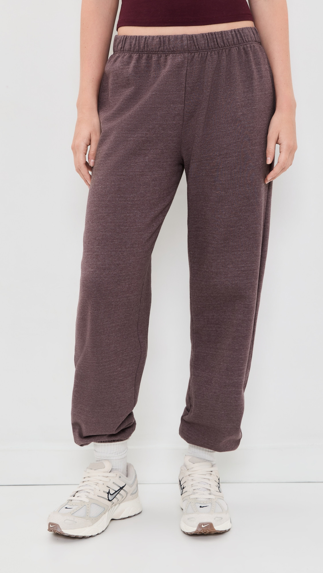 Year of Ours The Stadium Sweatpants Maroon L | Shopbop