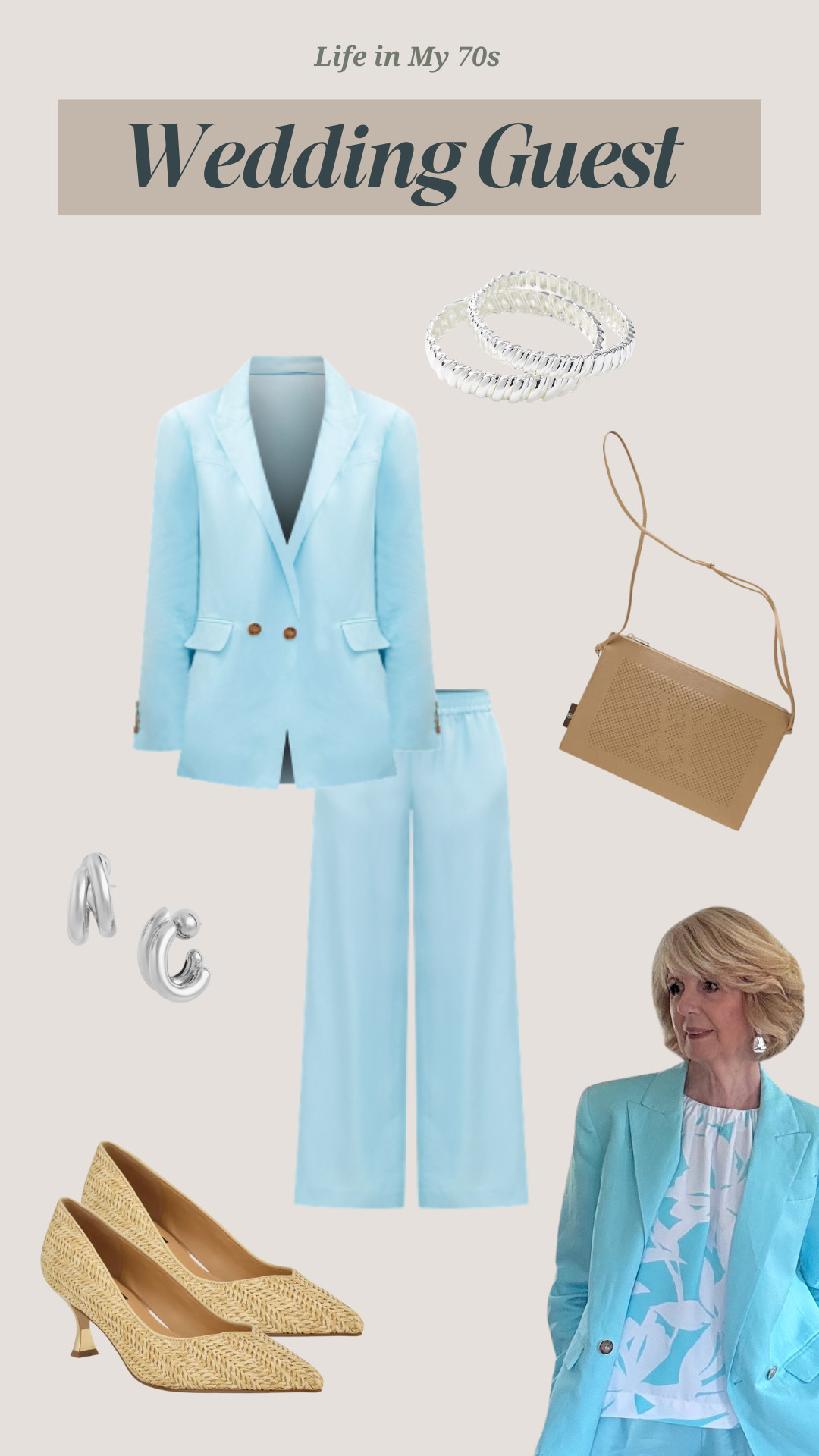 The perfect colorful wedding outfit for this summer. 

 #LTKOver40 #LTKStyleTip #LTKWedding