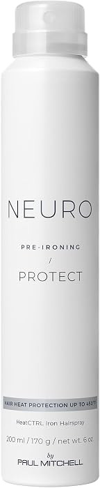 Neuro by Paul Mitchell Protect HeatCTRL Iron Hairspray, Perfect Prep + Finish For Heat Styling, F... | Amazon (US)