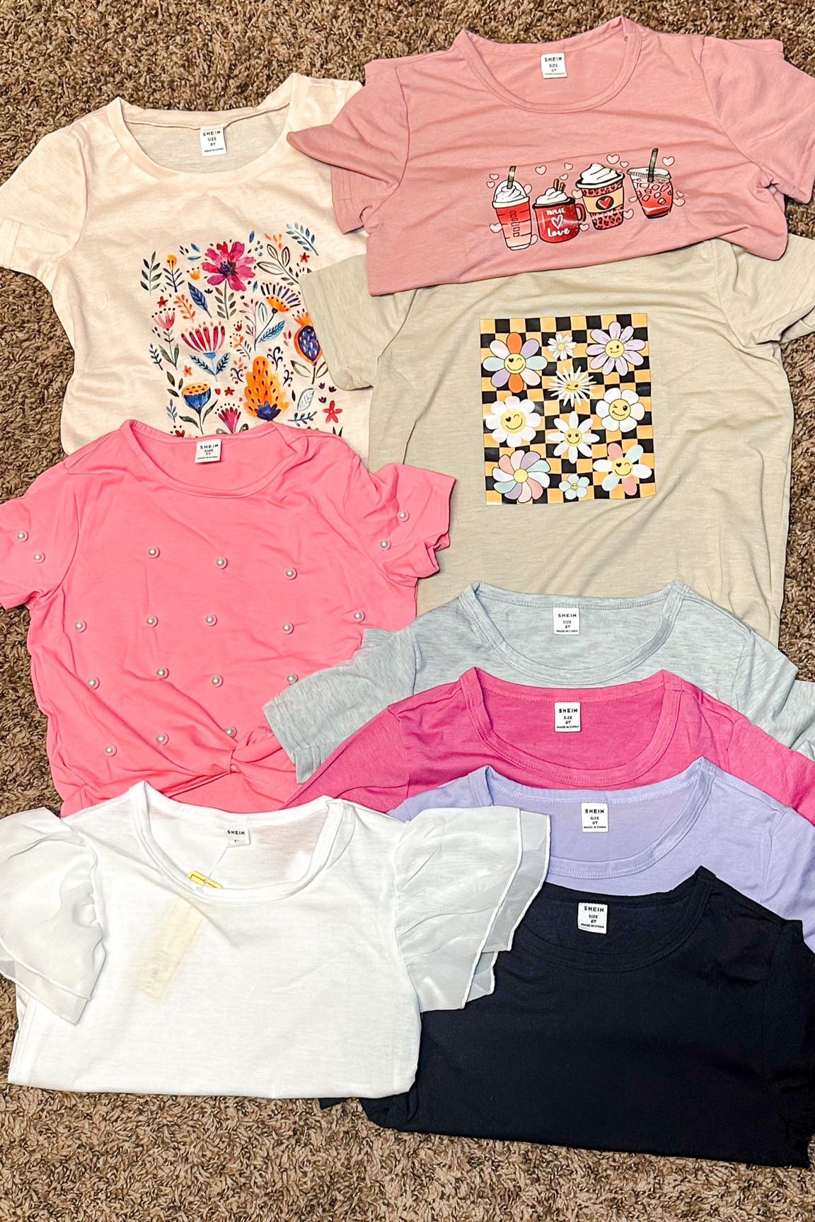 SHEIN girls t-shirts!! 

#LTKfamily #LTKkids #LTKSpringSale