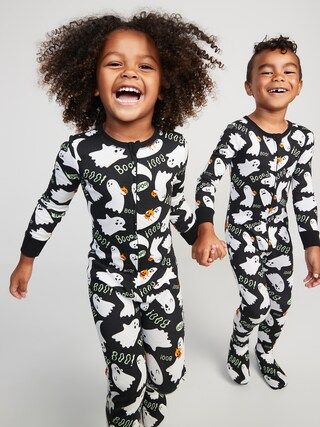 Unisex Matching Halloween Footed One-Piece Pajamas for Toddler & Baby | Old Navy (US)
