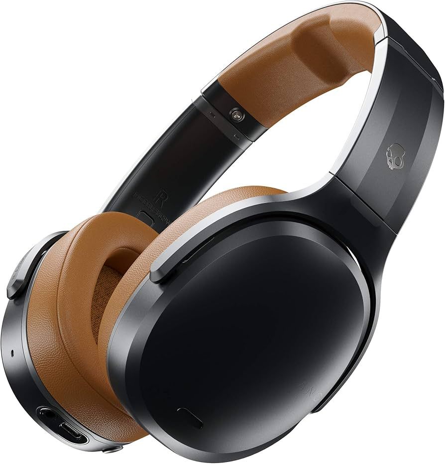 Skullcandy Crusher ANC Personalized Noise Canceling Wireless Headphone - Black/Tan | Amazon (US)
