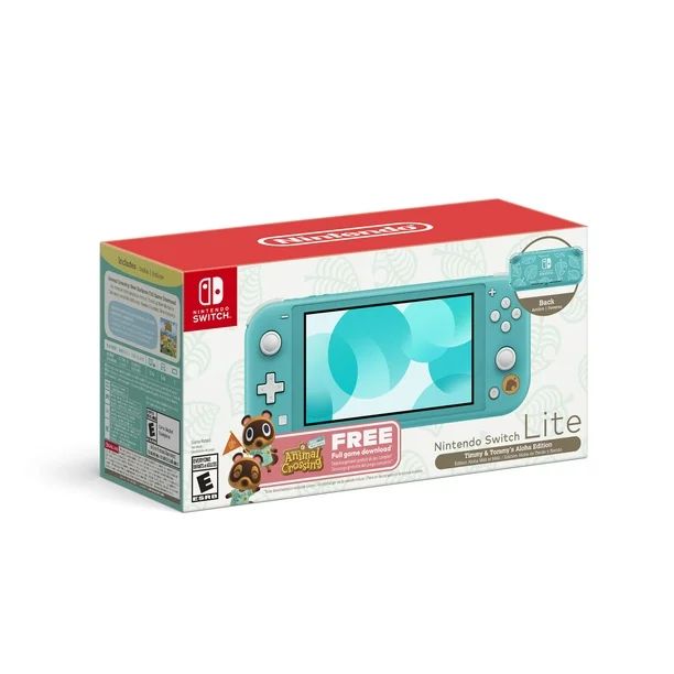 Nintendo Switch™ Lite (Timmy & Tommy’s Aloha Edition) Animal Crossing™: New Horizons Bundle... | Walmart (US)