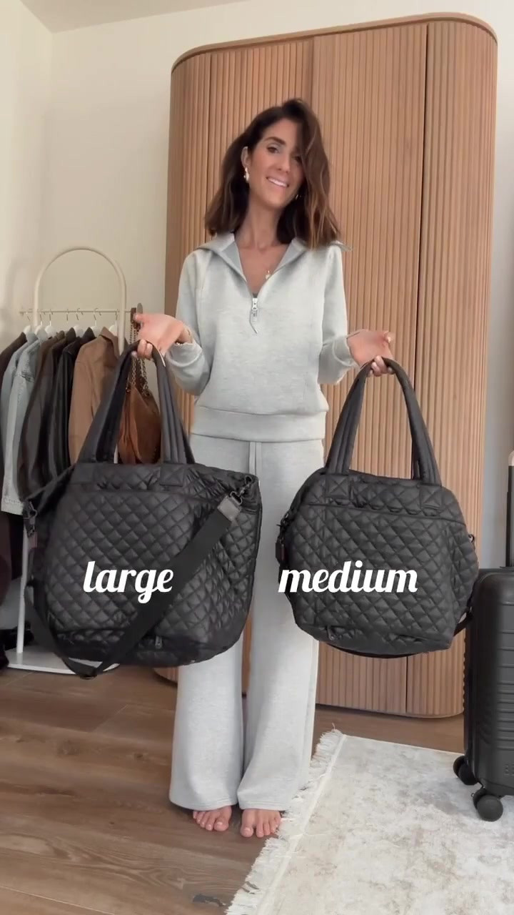 One of my favorite tote bags! I highly recommend the size “LARGE” for travel and the size “MEDIUM” for everyday #stylinbyaylin #aylin #mzwallace #tote-bag

#LTKootd #LTKgrwm #LTKTravel
