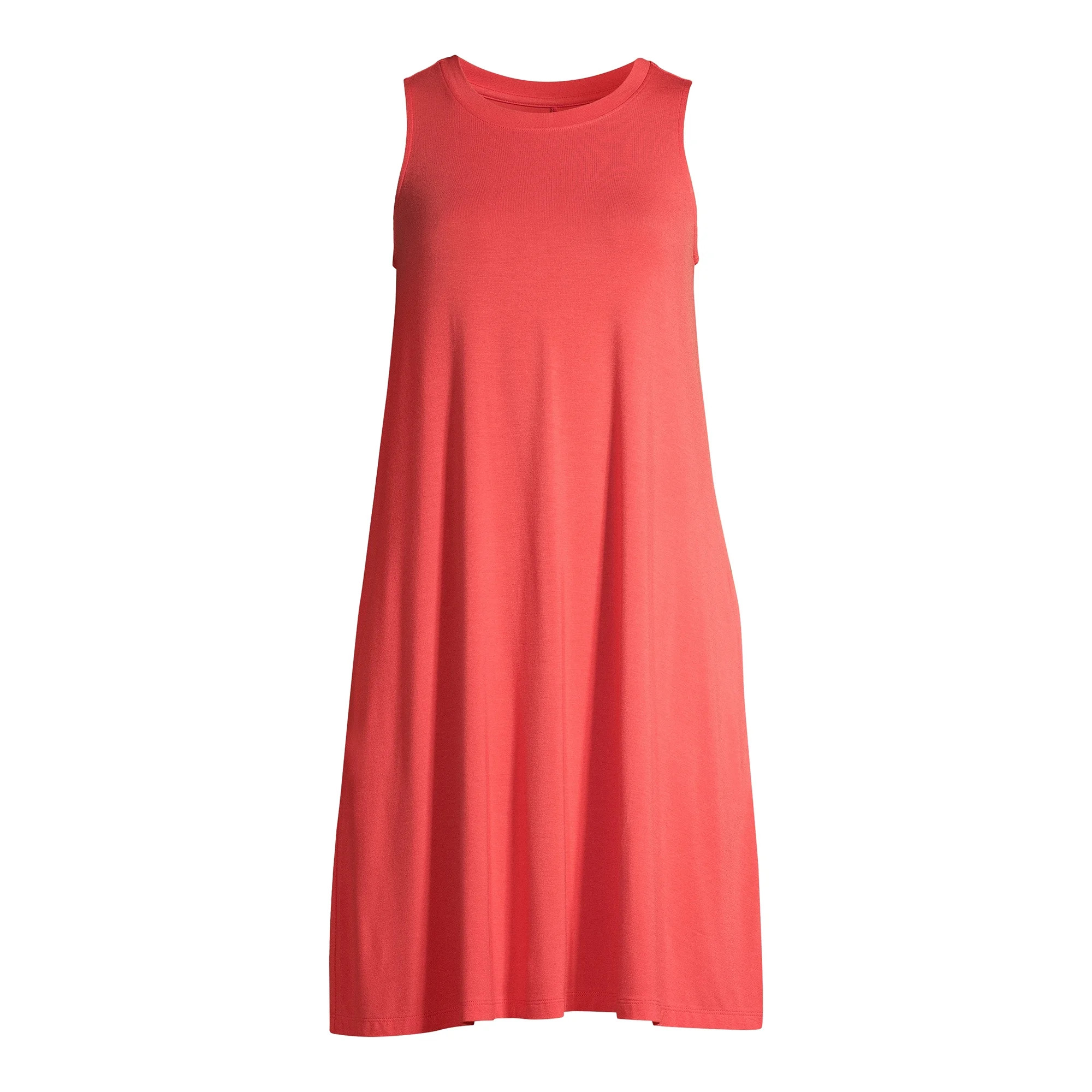 Time and Tru Women's Sleeveless Knit Dress | Walmart (US)