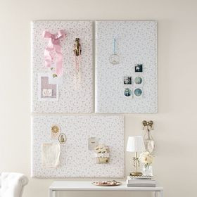 Loveshackfancy No Nails Floral Pinboards (24"x36") | Pottery Barn Teen