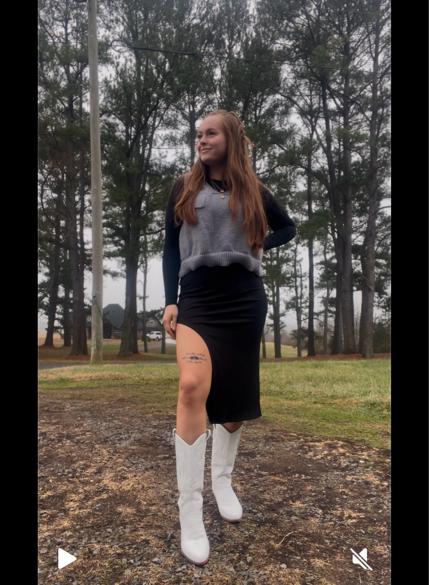 Black is the new black! Keeping it warm and cute with this fit. 

#LTKStyleTip #LTKOver40 #LTKU