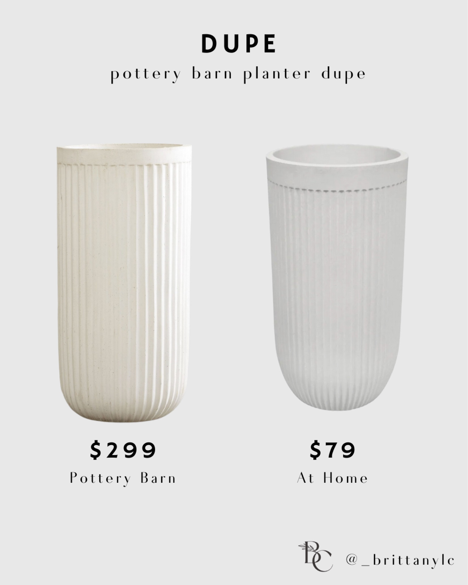 Pottery Barn planter dupe for your new plants!

#LTKhome #LTKFind #LTKSeasonal