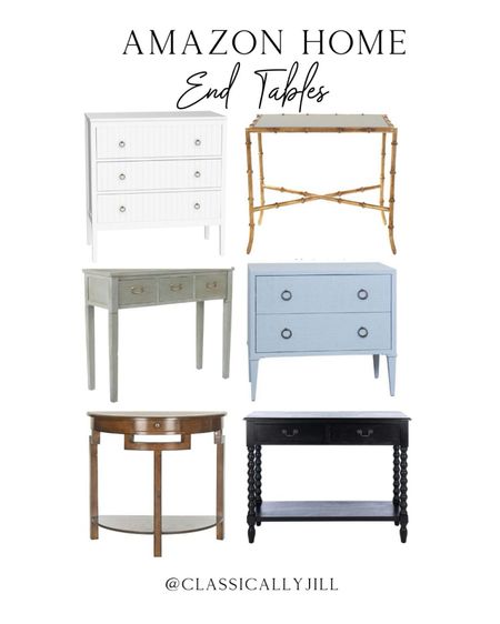 End tables, nightstands, Amazon home classic style 

#LTKHome