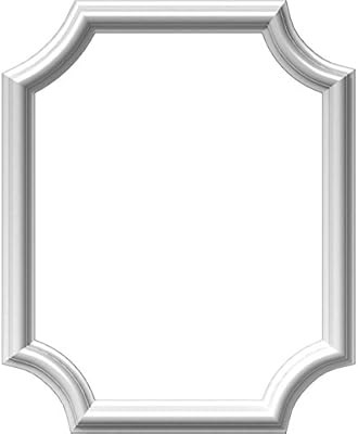 Ekena Millwork PNL16X20AS-02 16"W x 20"H x 1/2"P Ashford Molded Scalloped Wainscot Wall Panel | Amazon (US)