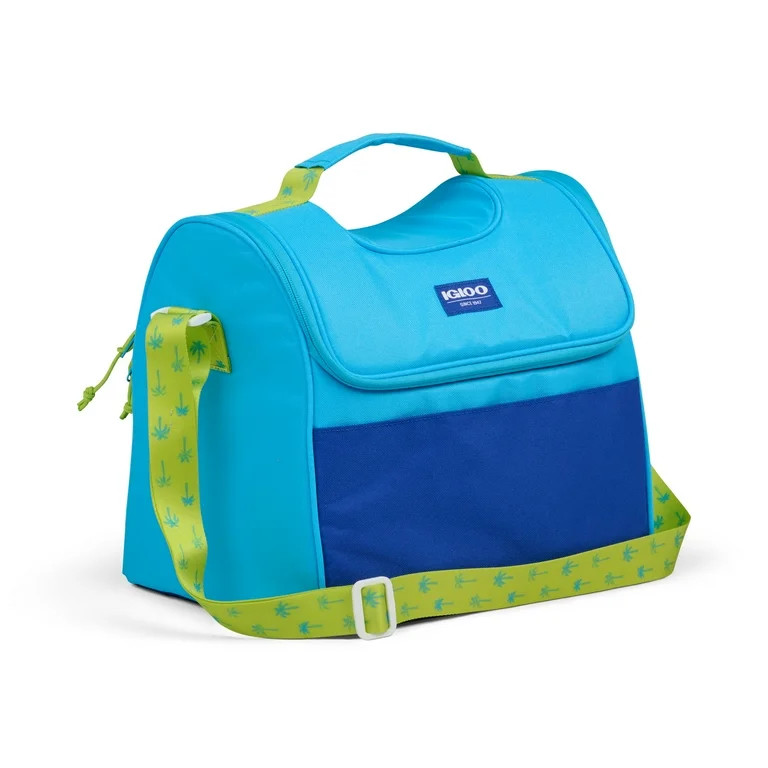 Igloo 18 Can Laguna Gripper Soft Sided Cooler, Aqua Water | Walmart (US)