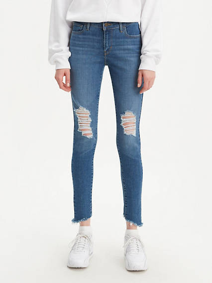 Levi's 710 Super Skinny Ripped Women's Jeans 24x28 | LEVI'S (US)