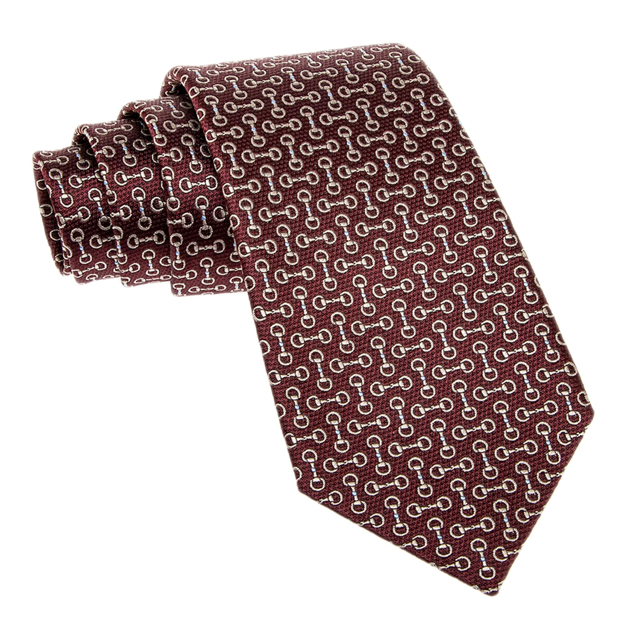 Gucci Horsebit Jacquard Tie | Overstock