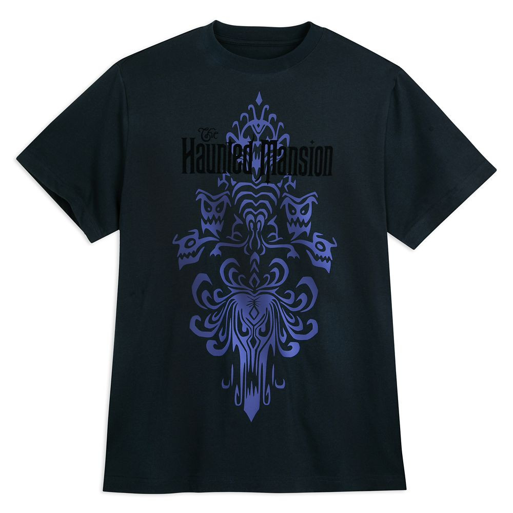 The Haunted Mansion Wallpaper T-Shirt for Adults | Disney Store