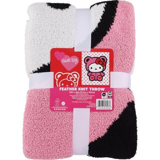 Hello Kitty Feather Knit Throw Blanket, 50 x 60 in | CVS Health