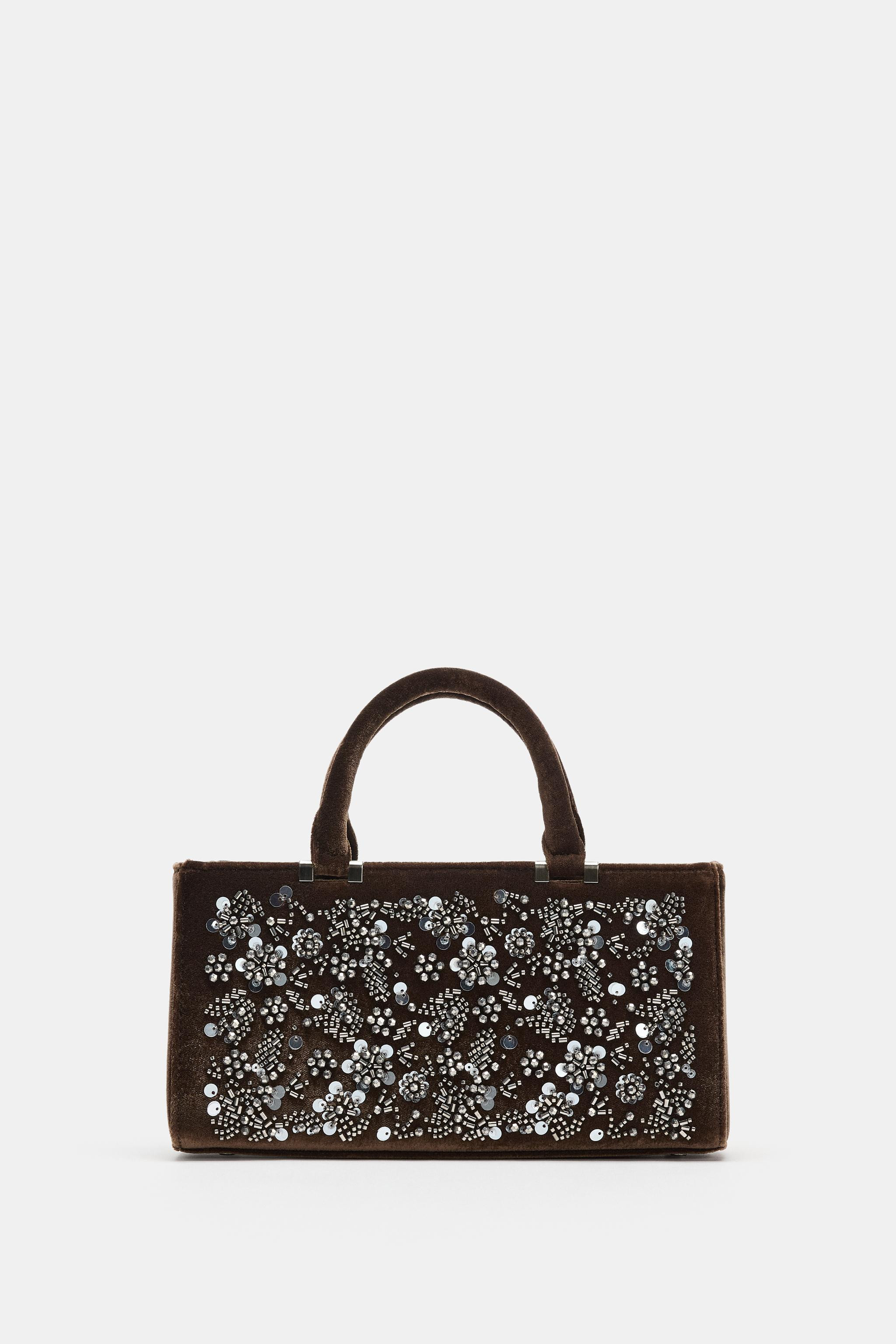BEADED CITY BAG | Zara US
