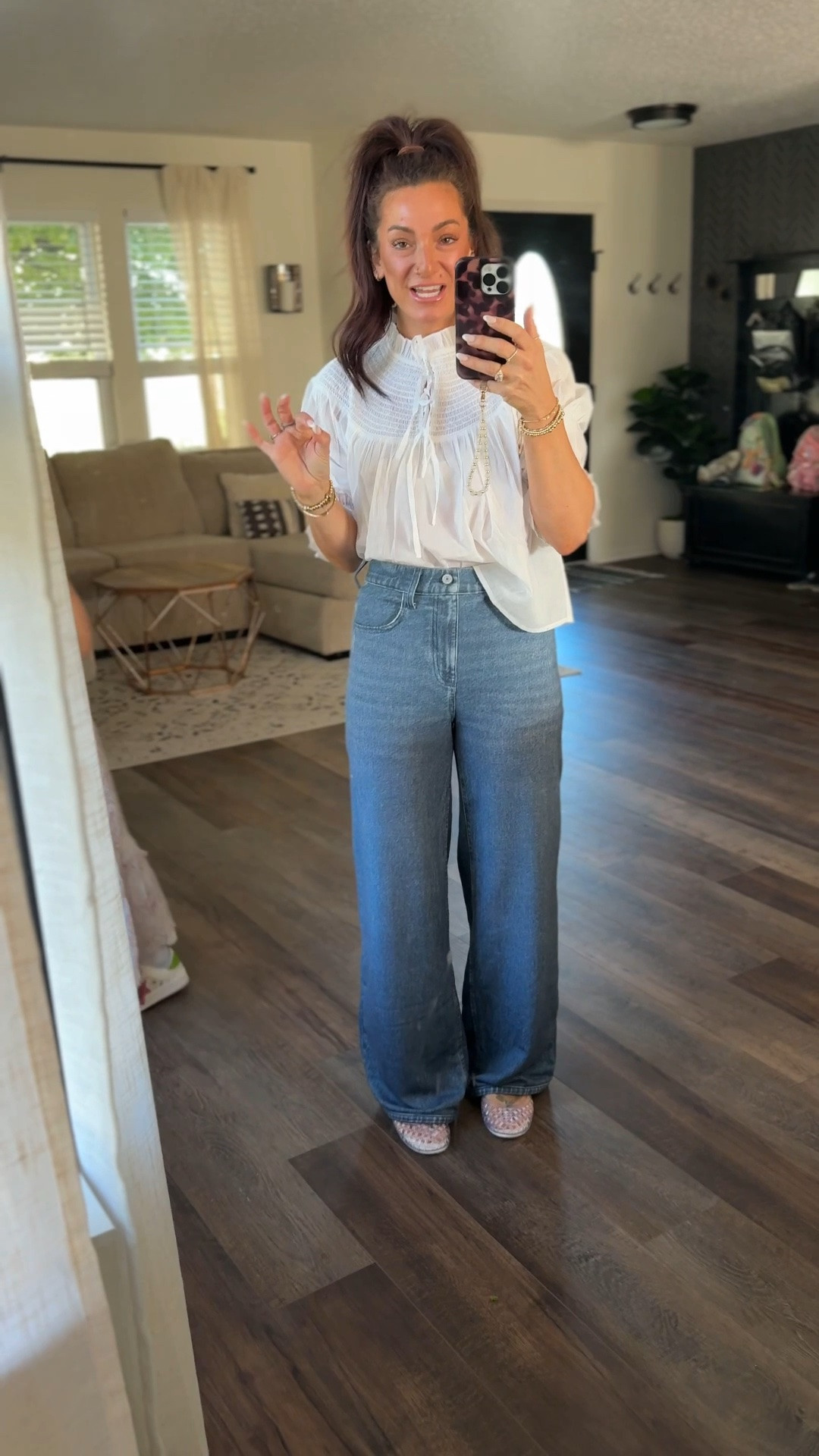Omgosh these pants!!!! 10/10 and highly recommend for your Fall outfit lineup!! I sized down, but they are true to size-depends on your preference on fit (tts slightly baggy). Length options and available in a light wash. You will love annnnd they’re on sale for LDW!!

#LTKSaleAlert #LTKootd #LTKPetite