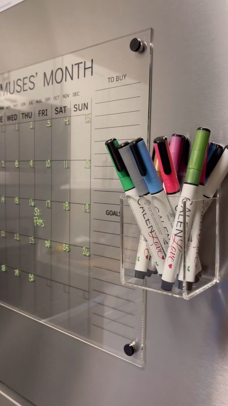 Now that the weather is warming up, I can finally get out of my pajamas and into these spring resolutions. ☀☕🗓️🍀 
.
.
.
.
.
#marchcalendar #stpatricksday #fridgecleaning #march #schedule #monthlycalendar #fridgecalendar #acryliccalendar #dryerasemarkers #organize #organization #organised #planning #planningahead #preparation #calendar @calen_love @thecontainerstore @threebythreeseattle

#LTKhome #LTKunder100