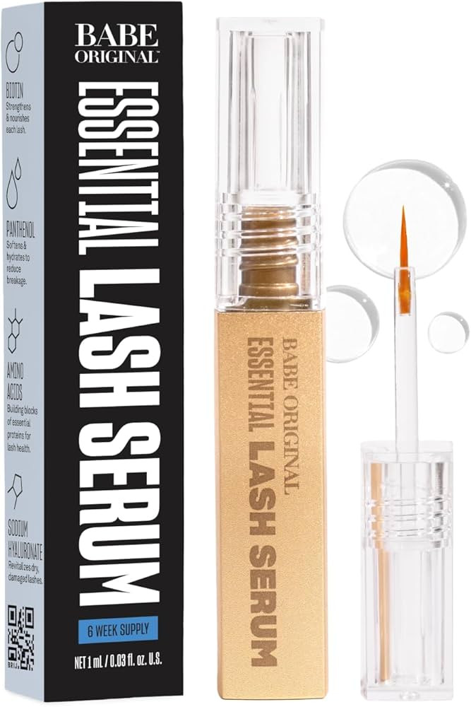 Babe Original Lash Serum - Fuller & Longer Looking Eyelashes, Advanced Lash Enhancing Treatment f... | Amazon (US)