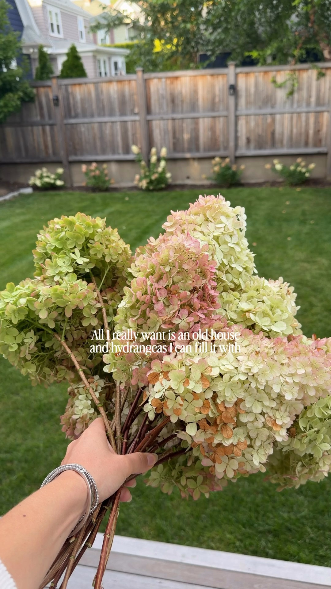 That little window of time between summer and fall when the hydrangeas start to turn 🫶🏻

#LTKdayinmylife #LTKHome #LTKSeasonal