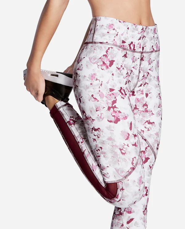 Pintuck Detail Floral Print Legging | Danskin