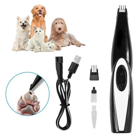 Pets Dog Cat Electric Dog Grooming Kit Dog Trimmer for Small Dogs Cats USB Rechargeable Low Noise Po | Walmart (US)