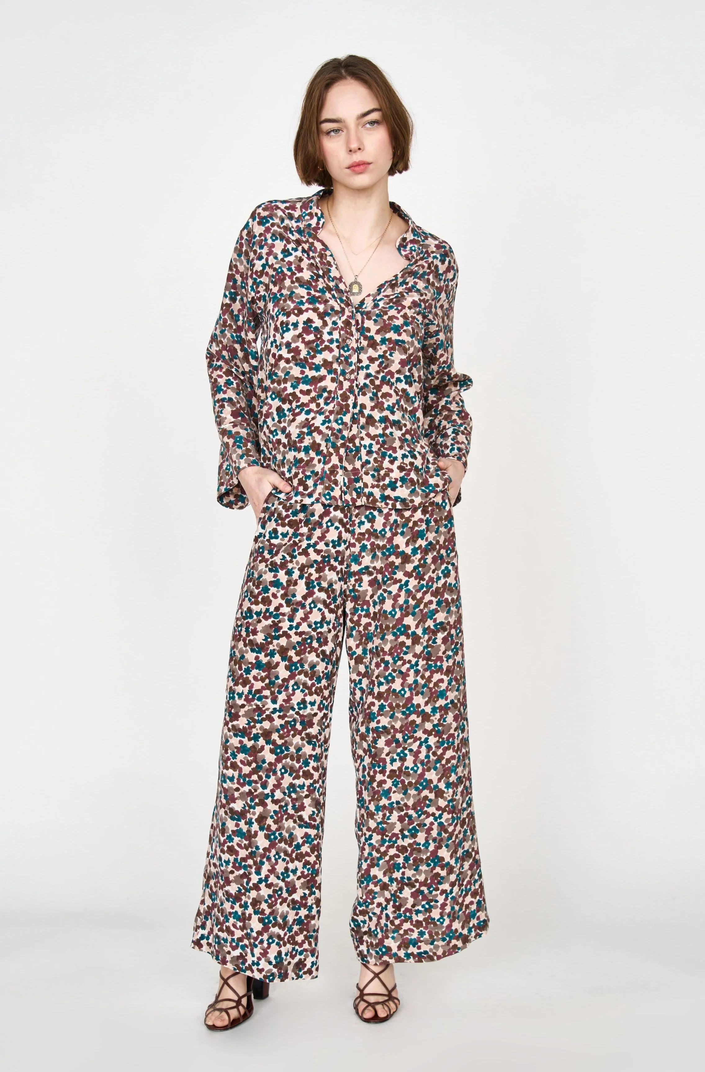 malmo shirt in amaryllis - MIRTH | MIRTH