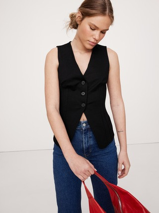 Everywhere Ponte Vest | Banana Republic (US)