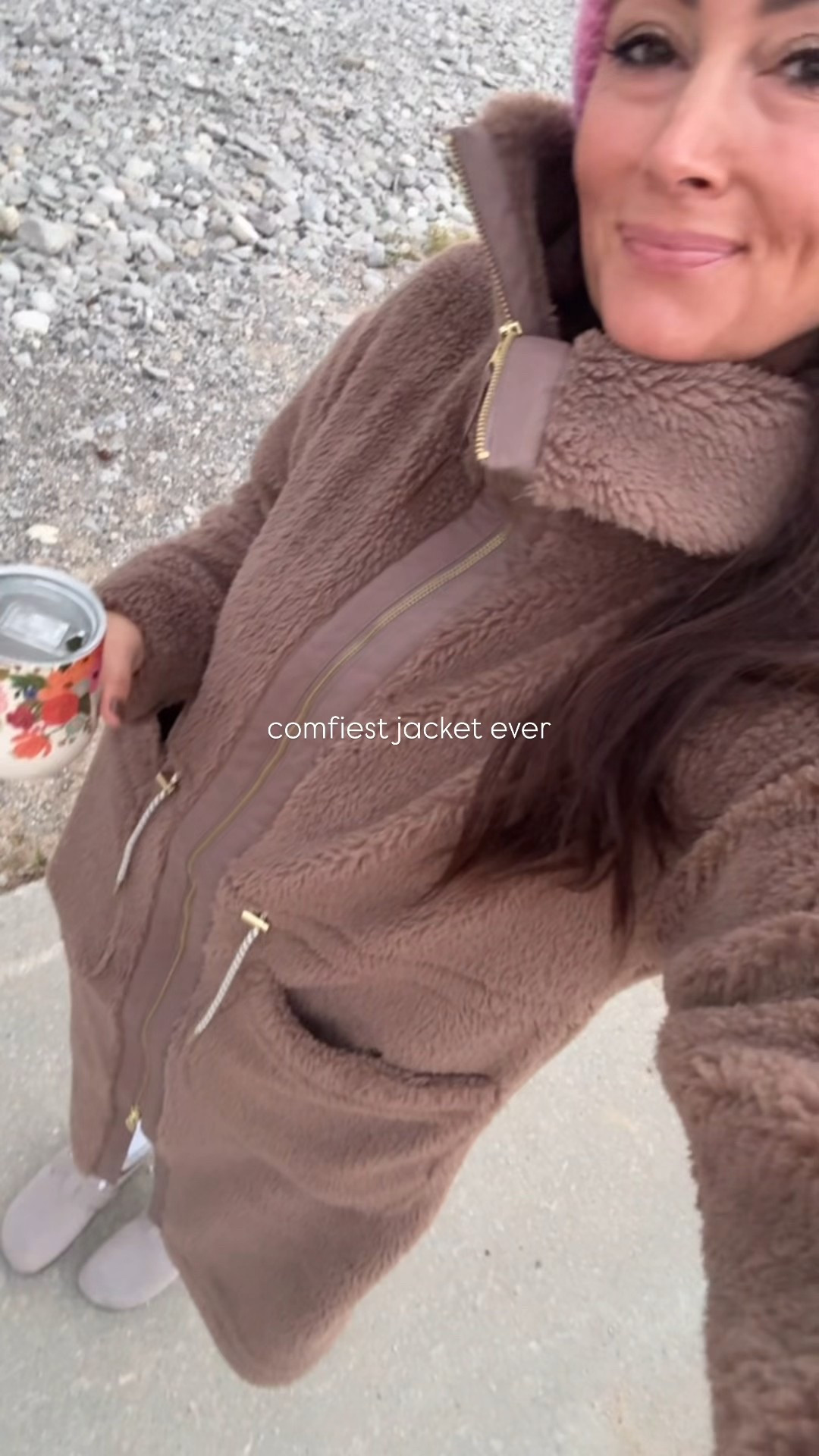 Size medium jacket - so warm! 

#LTKSeasonal #LTKFindsUnder100 #LTKStyleTip