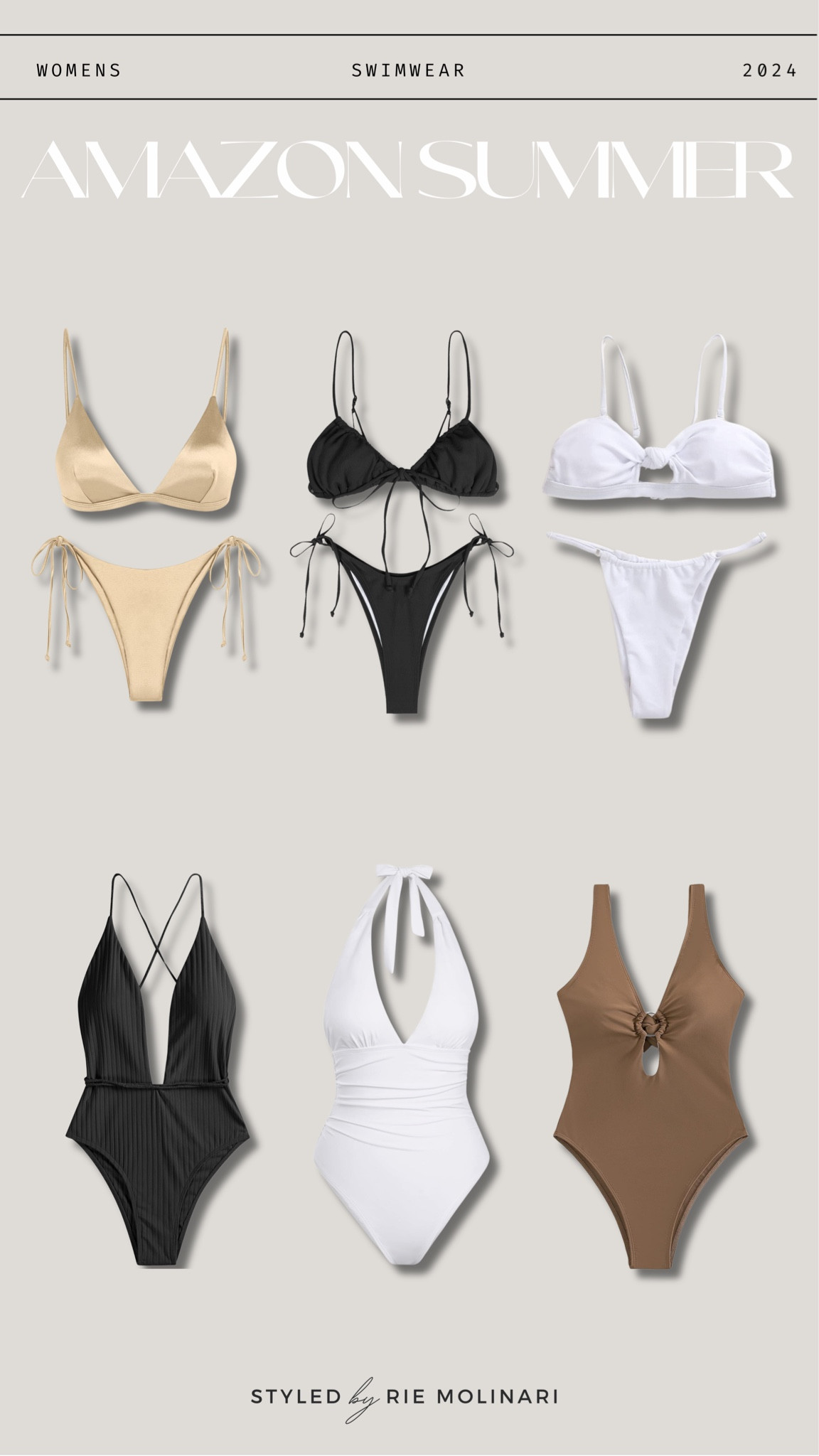 Summer swimwear favorites! #founditonamazon #amazonfashion

#LTKswim #LTKSpringSale #LTKstyletip