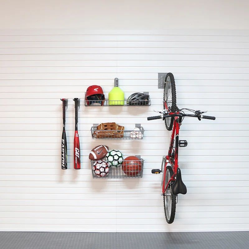 B-Basic-Sports-Bundle 7 Piece Slatwall Accessory Kit | Wayfair North America