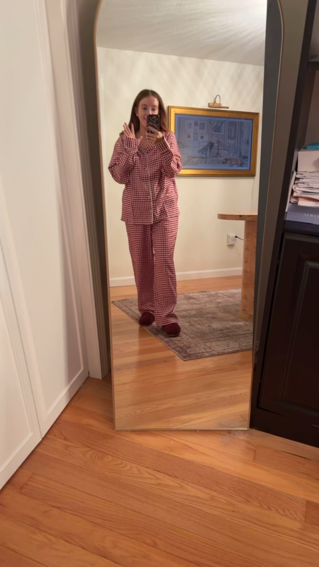 Matching Christmas pj set they come in sizes for the whole family! Family Christmas pj’s, matching pj’s gingham pj’s

#LTKFindsUnder100 #LTKHoliday