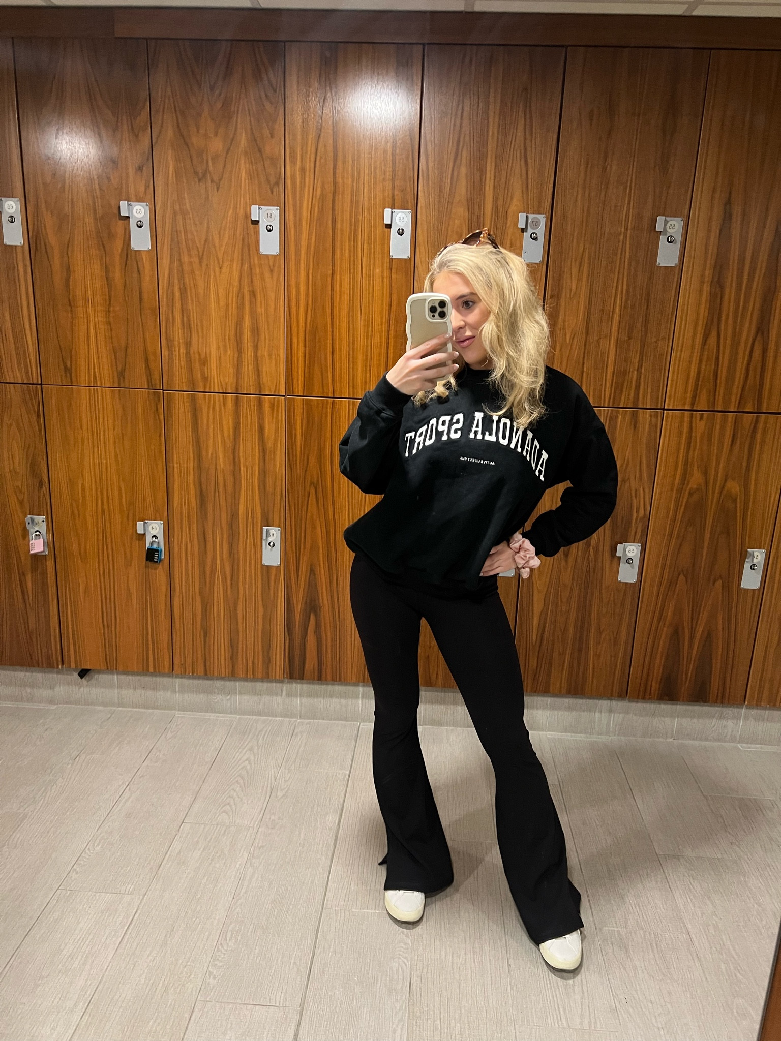 LTK Sweatshirt curated Oversized Black on - AS