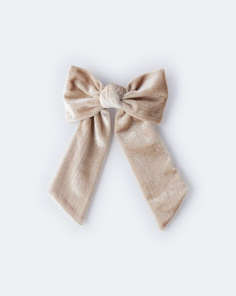 Toddler Girl Sparkle Hair Bow - Gold | Carter's Inc