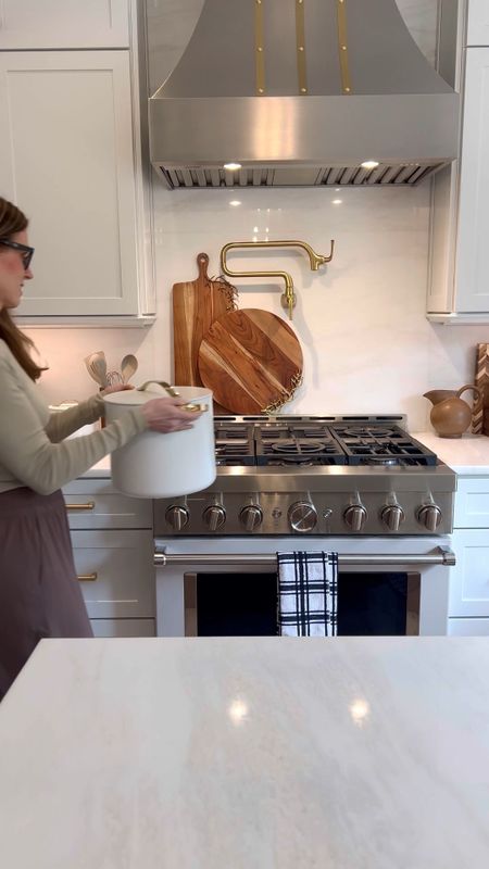 CARAWAY HOME | Cookware +
New larger sizes to help with meal prep or for large meals. 

Kitchen. Kitchen essentials. Cookware. White and gold. Kitchen organization. Cooking  

#LTKFamily #LTKVideo #LTKHome