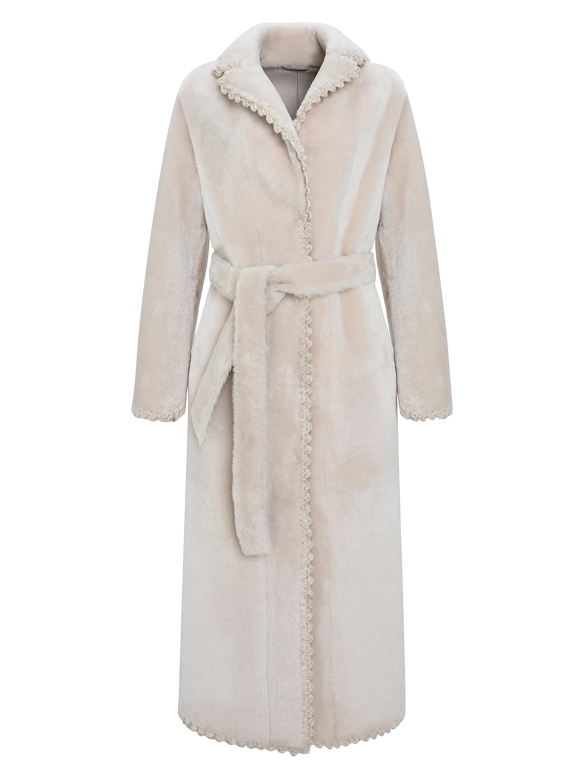 Gorski Reversible Select Shearling Lamb Coat | Saks Fifth Avenue | Saks Fifth Avenue