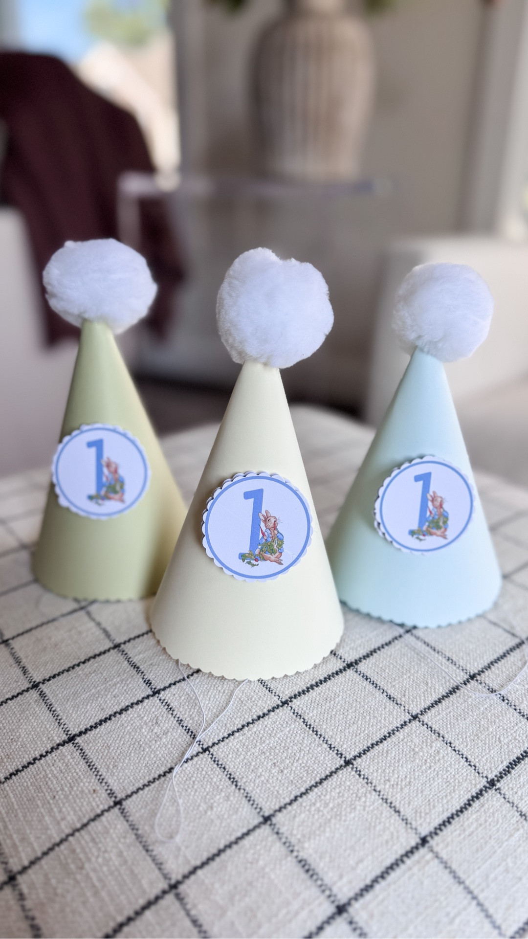 The cutest birthday party paper hats 🥹🐰

Ps. I meant cardstock and not cardboard. 🫠

#LTKBaby #LTKKids #LTKmomlife