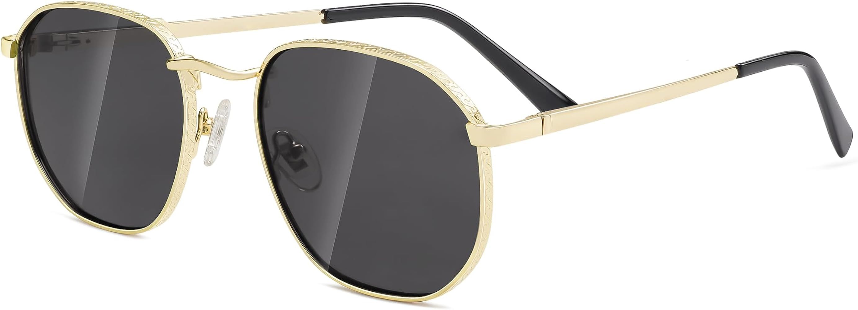 SOJOS Aviator Sunglasses for Men Women Classic Trendy Vintage Style Spring Hinge | Amazon (US)