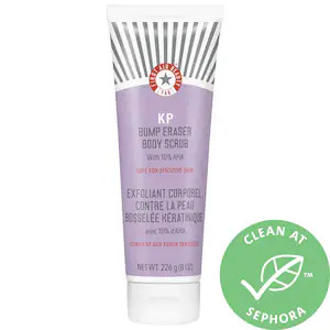 KP Bump Eraser Body Scrub with 10% AHA - First Aid Beauty | Sephora | Sephora (US)